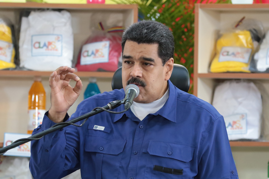 Venezuelas Präsident Nicolas Maduro (3. Dezember 2016)