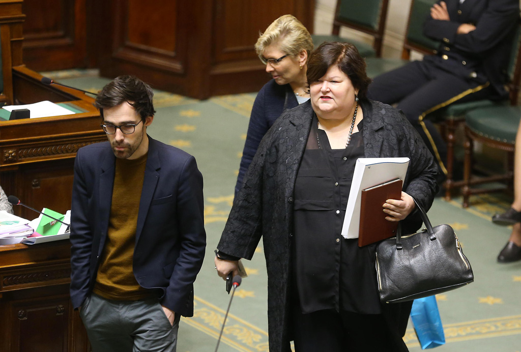 Die föderale Gesundheitsministerin Maggie De Block