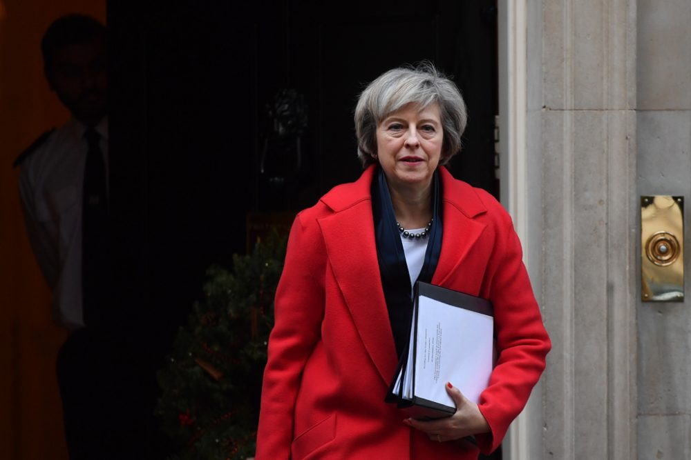 Die britische Premierministerin Theresa May