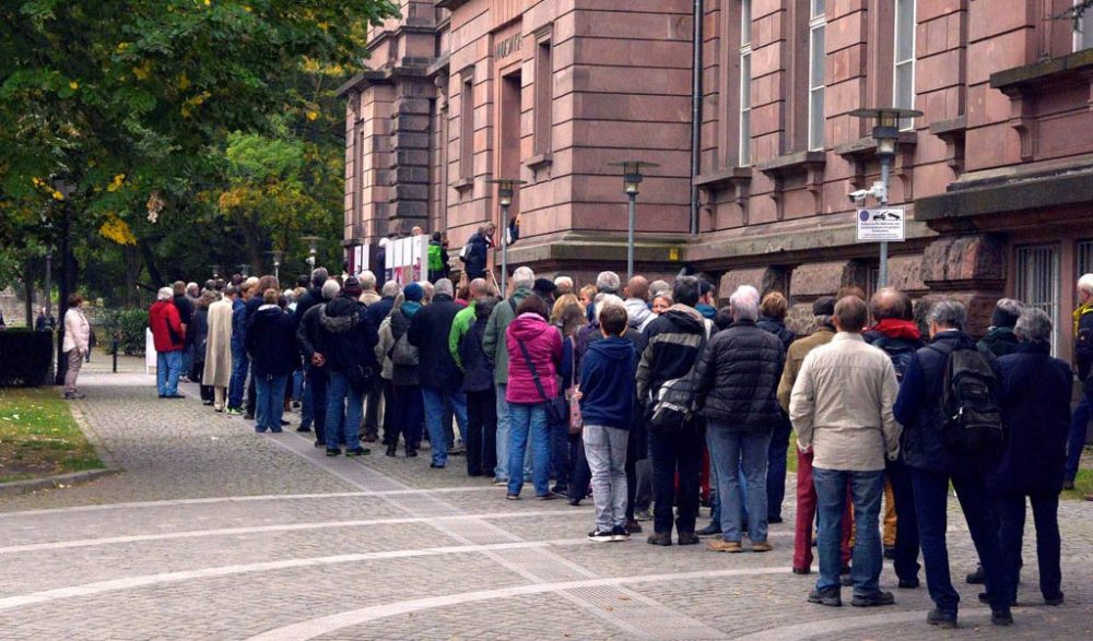 Besucherandrang bei der Nero-Ausstellung in Trier