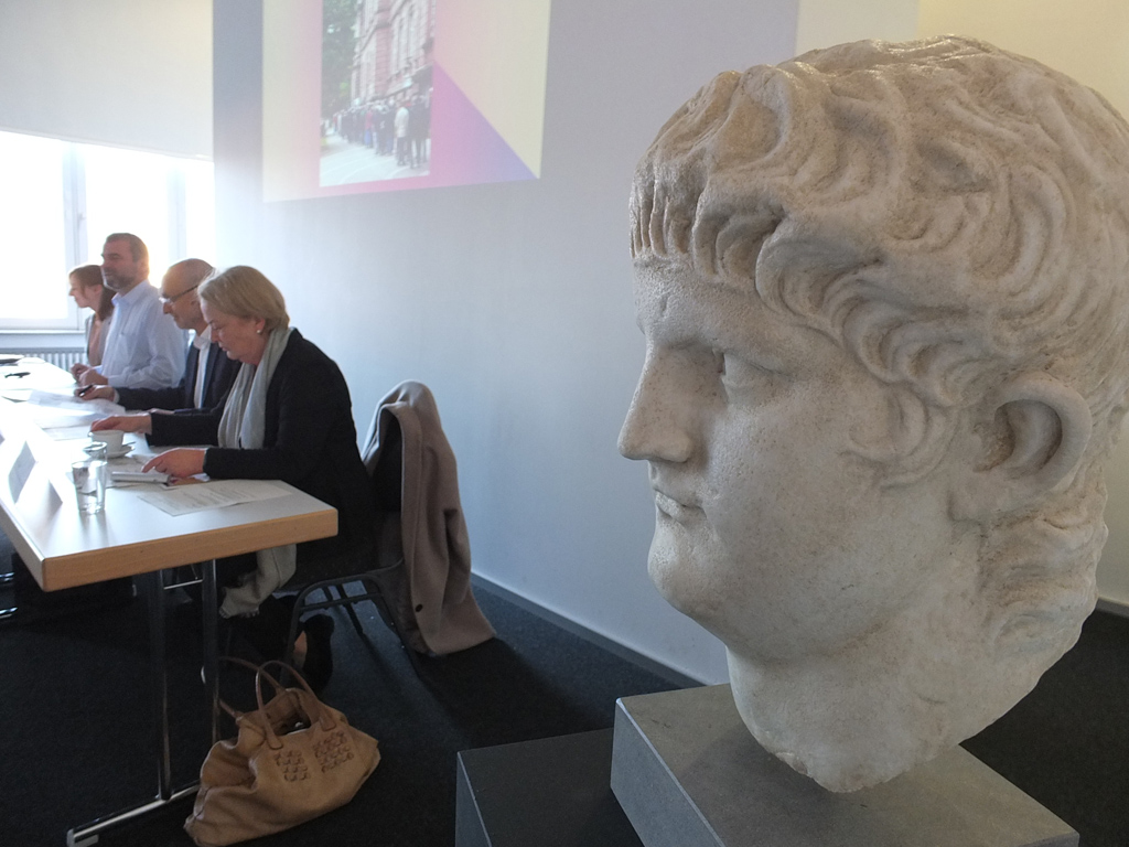 Pressekonferenz zur Auswertung der Nero-Ausstellung in Trier