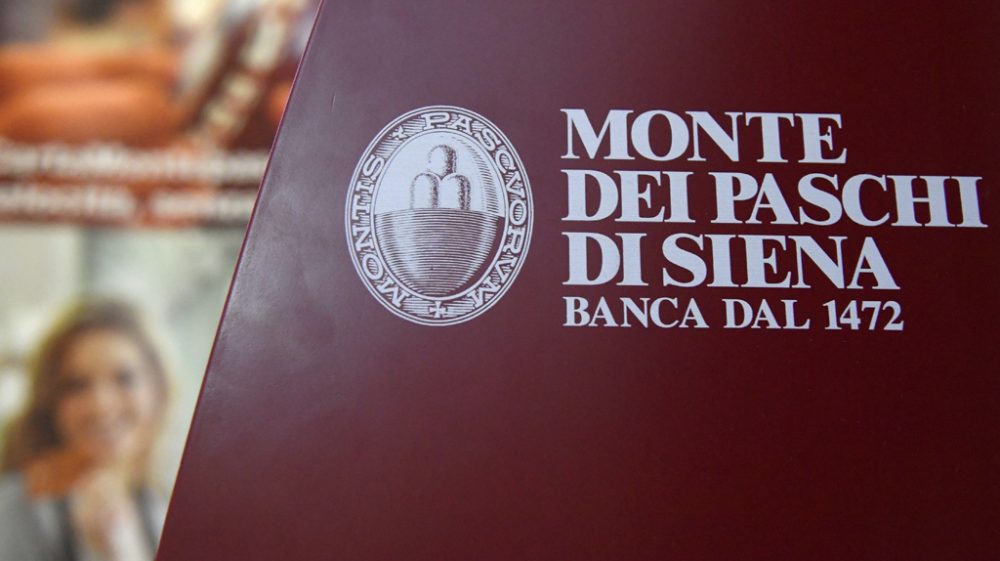 Logo der Bank "Monte Dei Paschi di Siena"