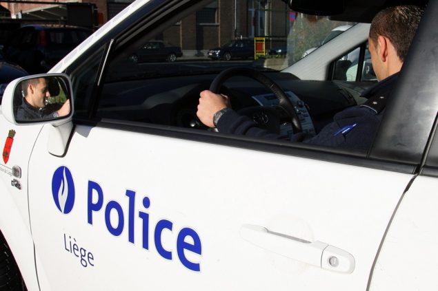 Polizeiwagen Lüttich