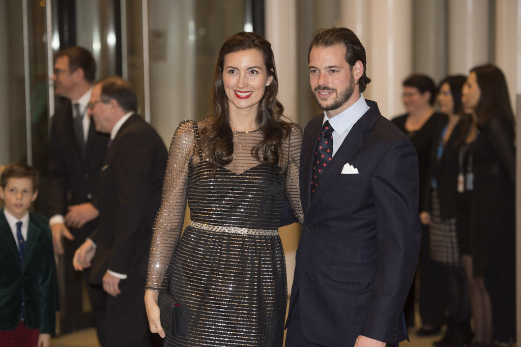 Luxemburgs Prinz Félix und Prinzessin Claire