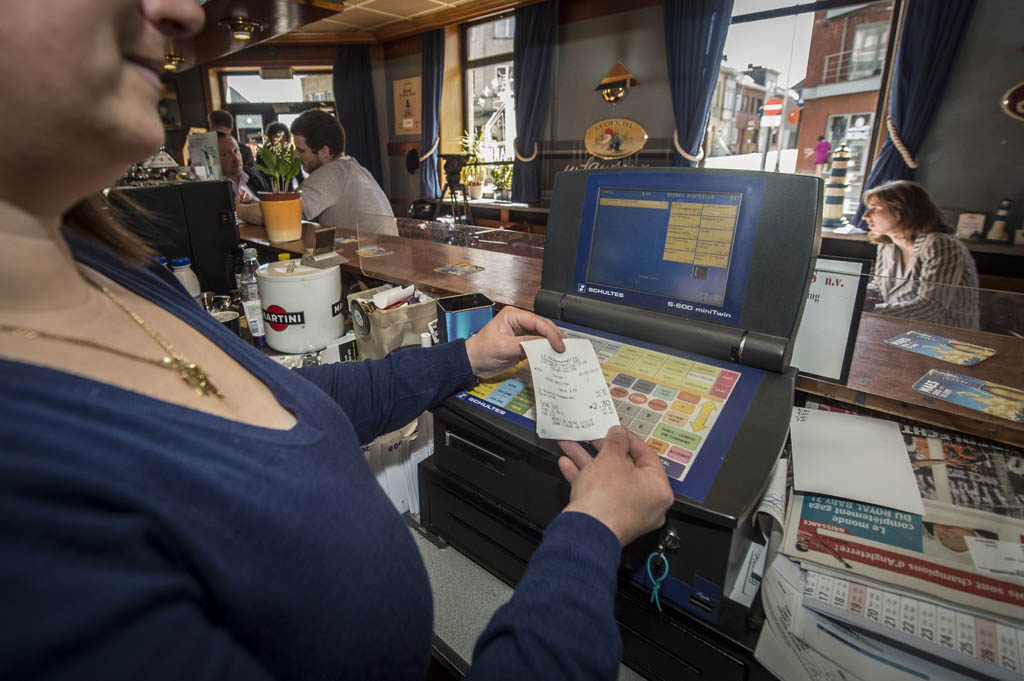 Registrierkasse im Restaurant