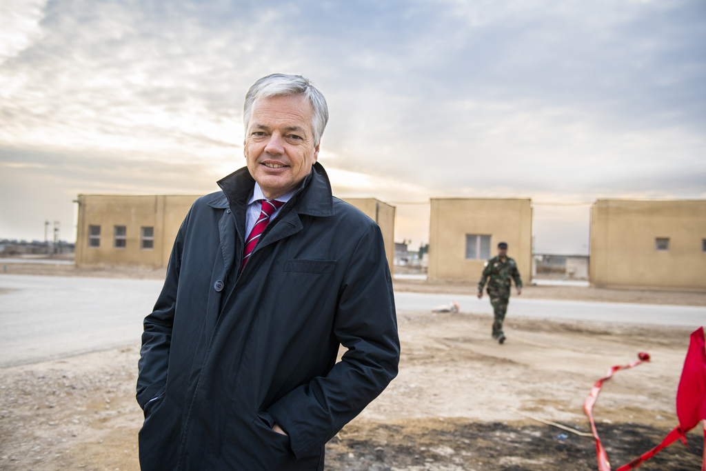 Außenminister Reynders will belgische Militäraktionen im Irak ausweiten