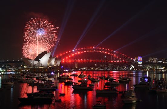 Neujahrsfeuerwerk 2017 in Sydney