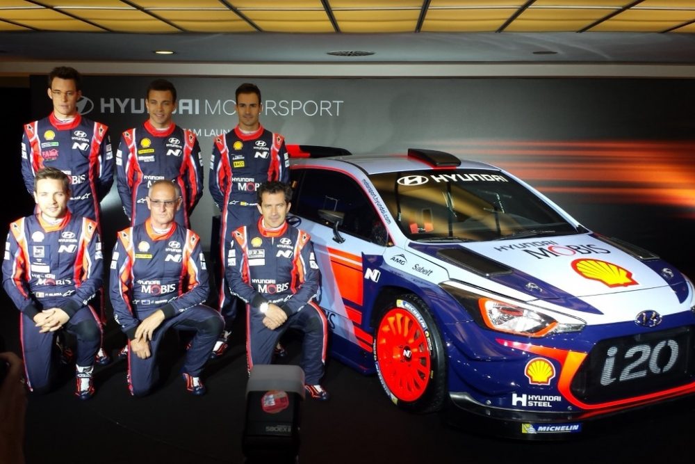 Hyundai stellt neues Rallyeauto vor