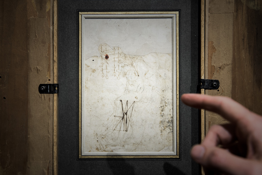 Mutmaßliche Zeichnung von Leonardo durch Zufall entdeckt