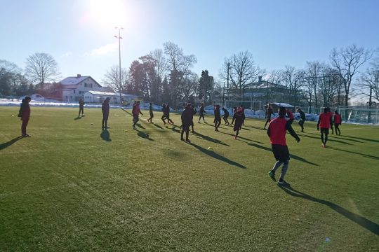 Training der AS Eupen am Dienstag