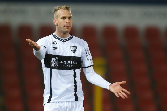 Siebe Blondelle beim Pokalhalbfinale in Waregem