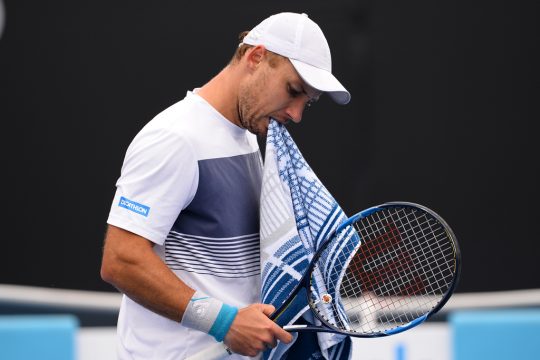 Steve Darcis bei den Australian Open
