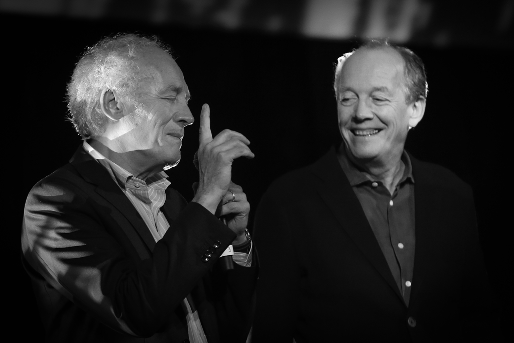 Jean-Pierre and Luc Dardenne im September 2016 (Archivbild: Bruno Fahy/Belga)