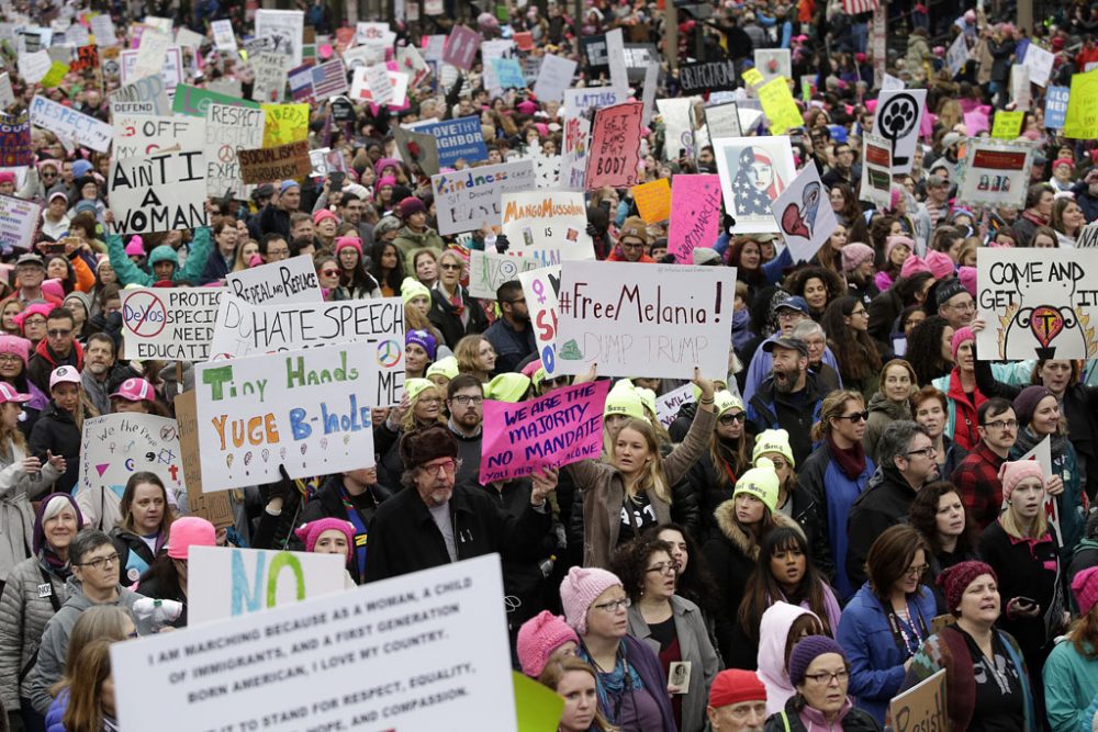 Demonstrationen gegen Donald Trump 21. Januar 2017)