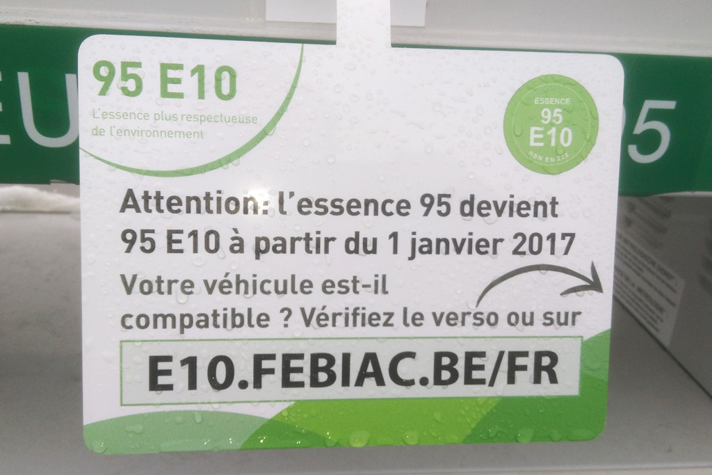Seit dem 1. Januar an den Tankstellen: E10-Benzin mit fünf bis zehn Prozent Bioethanol