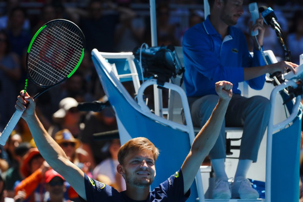 David Goffin bei den Australian Open