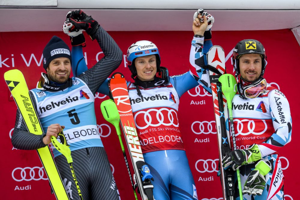 Slalom-Weltcup: Titelverteidiger Kristoffersen gewinnt in Adelboden