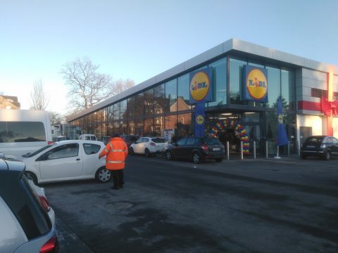 Neue Lidl-Filiale in Eupen eröffnet