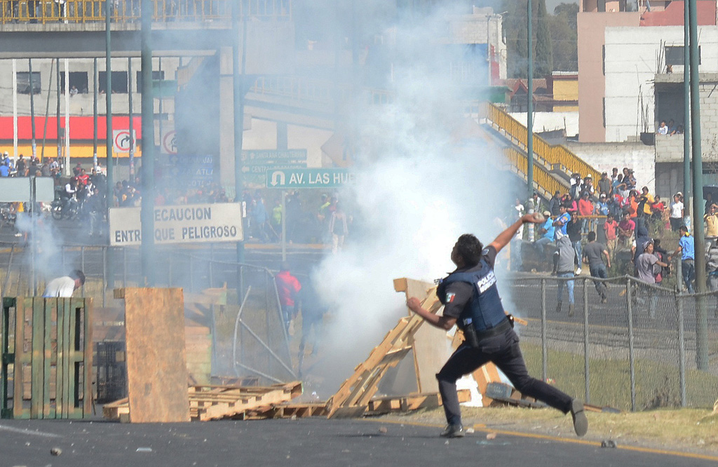 Proteste gegen hohe Spritpreise in Mexiko