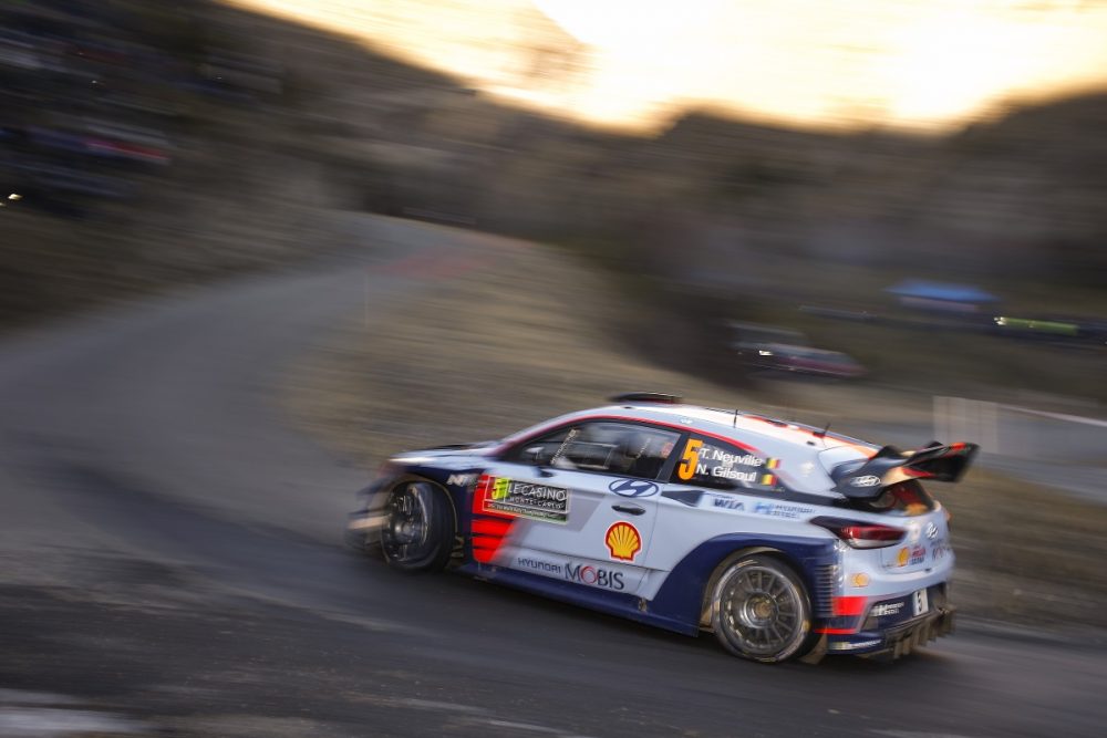 Thierry Neuville/Nicolas Gilsoul im Hyundai i20 Coupé WRC