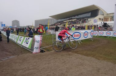Eva-Maria Palm bei der Radcross-Landesmeisterschaft in Ostende