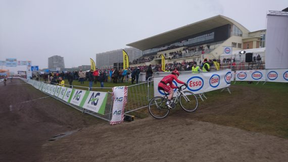 Eva-Maria Palm bei der Radcross-Landesmeisterschaft in Ostende