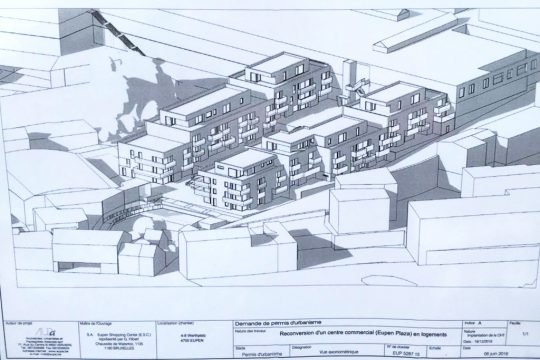 Umbau des Eupen Plaza: Öffentliche Untersuchung läuft