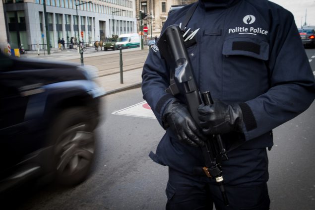 Polizist in Molenbeek