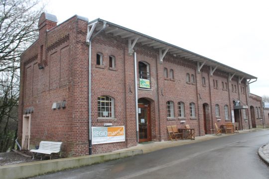 Gebäude der "Raupe" in Eupen