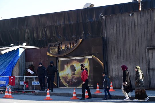 Der Nachtclub Reina am Montag