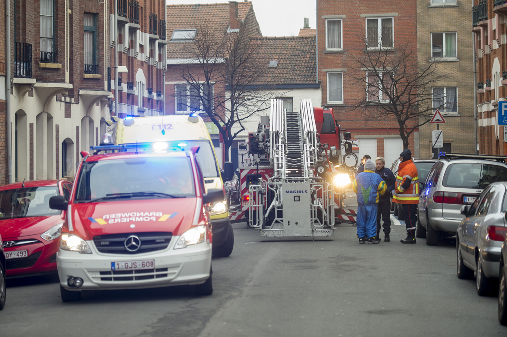 Brand in Wohnhaus in Schaerbeek