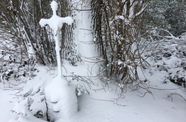 Schnee in Eupen (13. Januar 2017)