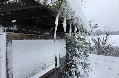 Schnee in Eupen (13. Januar 2017)