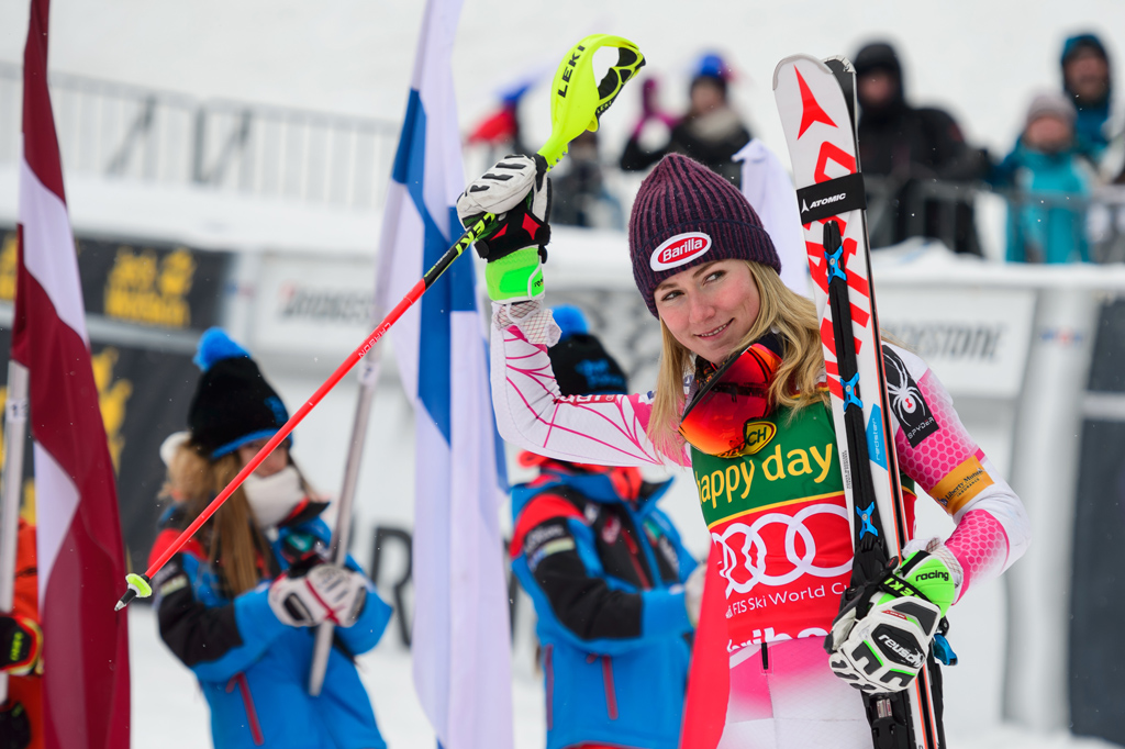 Mikaela Shiffrin hat den Slalom von Maribor gewonnen
