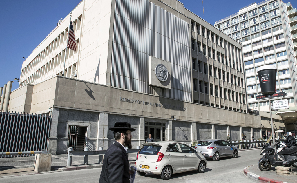 Die US-Botschaft in Tel Aviv