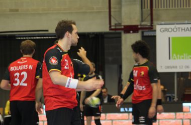 Testspiel der belgischen Handball-Nationalmannschaft gegen die Niederlande