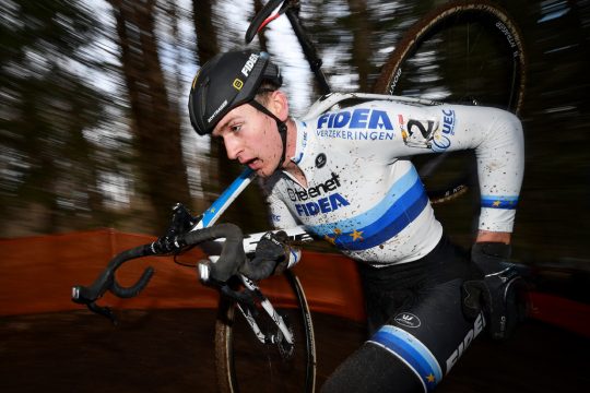 Der belgische Radcross-Europameister Toon Aerts
