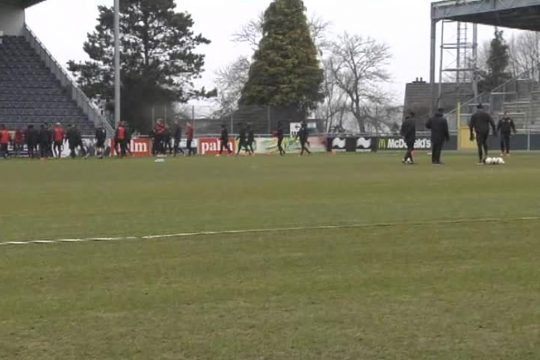 Training der AS Eupen (31.1.)