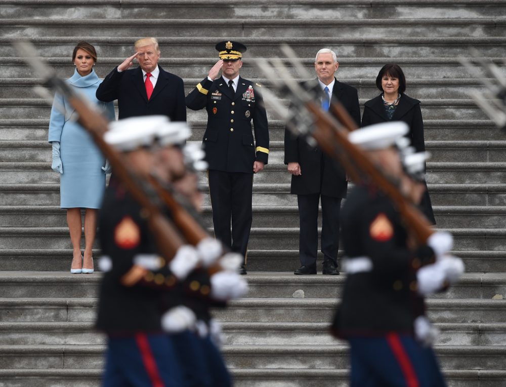 Parade zu Trumps Amtseintritts am Freitag in Washington