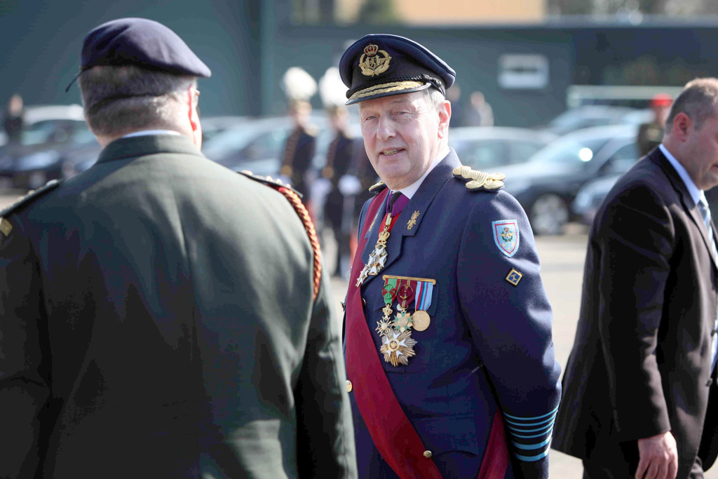 General August Van Daele bei der offiziellen Verabschiedung im April 2009