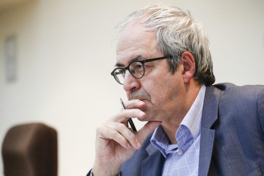 Dirk Van der Maelen ist Vorsitzender des Kasachgate-Untersuchungsausschusses