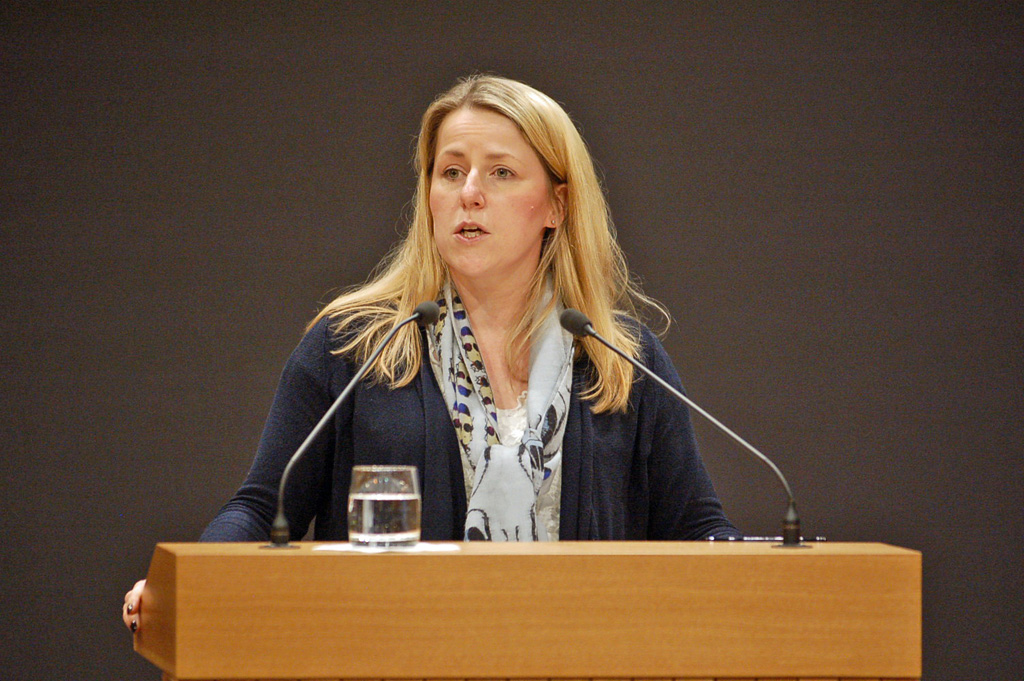 Ministerin Isabelle Weykmans im PDG (12.12.)