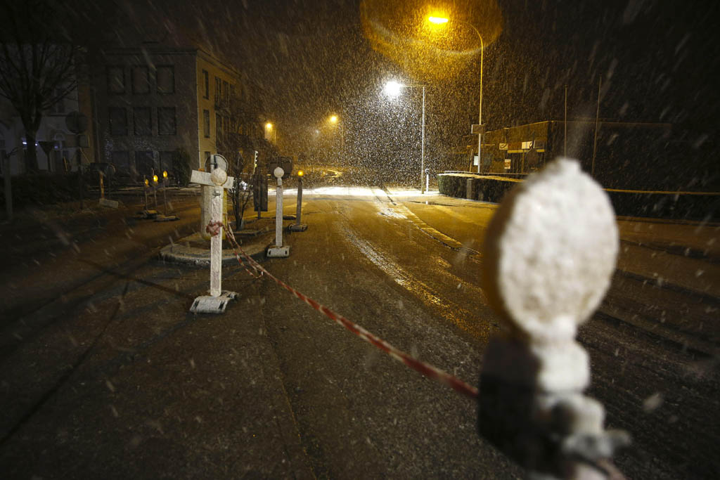 Schnee in Belgien