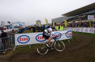 Wout van Art bei der Radcross-Landesmeisterschaft in Ostende