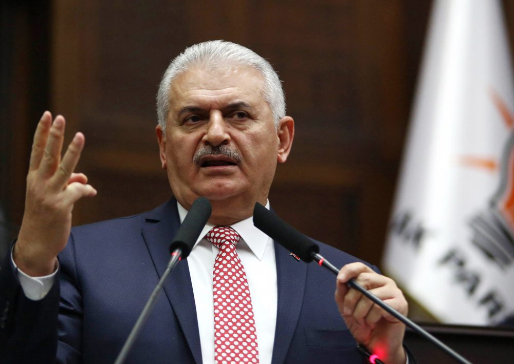 Der türkische Ministerpräsident Binali Yildirim (Bild vom 3.1.)