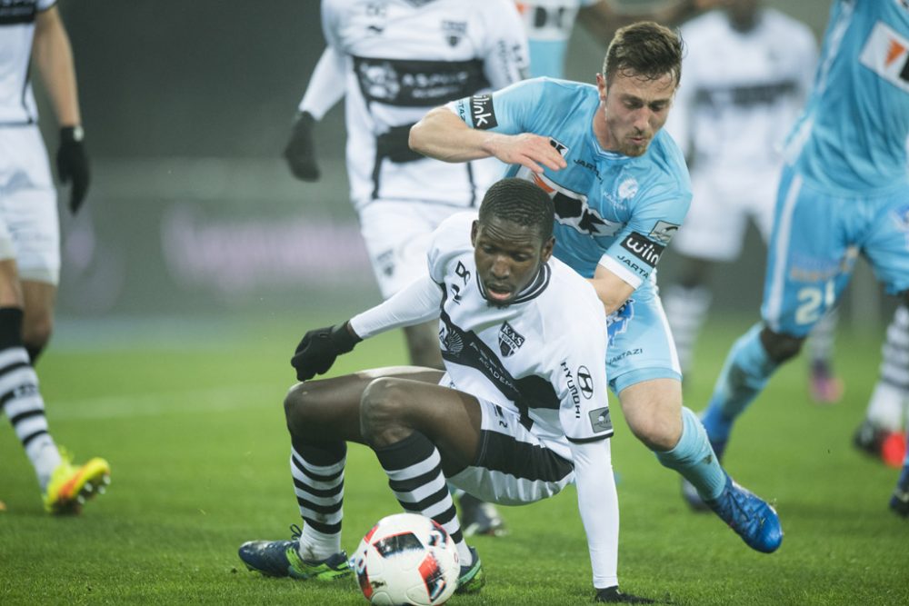 AS Eupen gewinnt gegen Gent (11.Februar 2017)