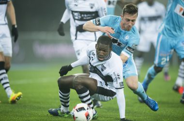 AS Eupen gewinnt gegen Gent (11.Februar 2017)