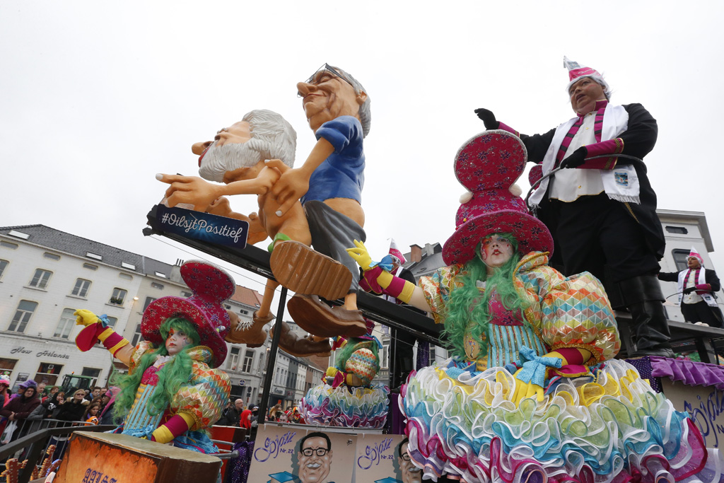 Karnevalszug in Aalst 2017