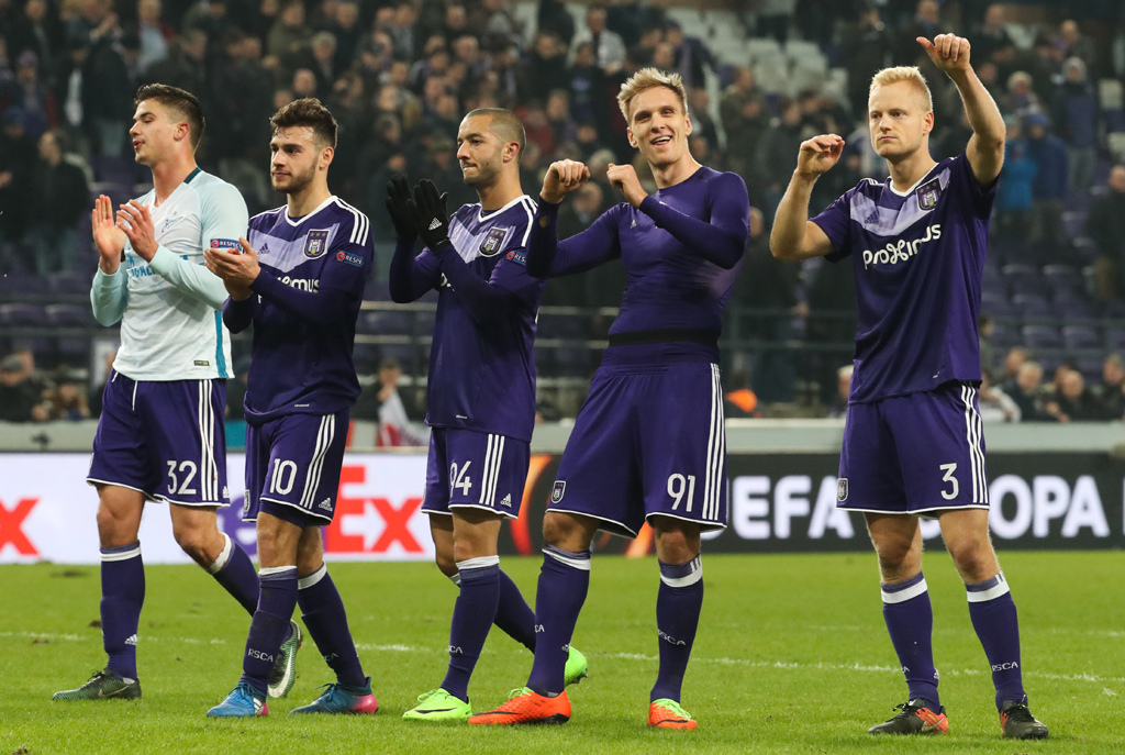 Anderlecht gewinnt gegen Zenit Petersburg