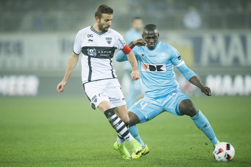 AS Eupen gewinnt gegen Gent (11. Februar 2017)